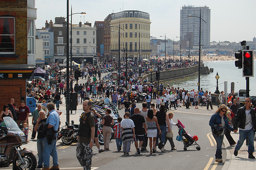 A busy Bank Holiday in Margate