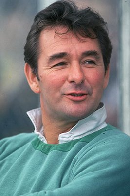 Brian Clough and his trademark green Jersey