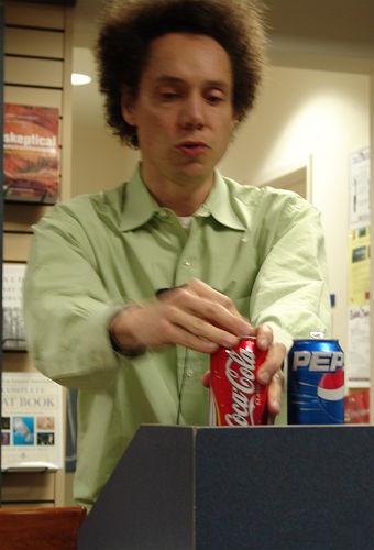 Malcolm Gladwell chooses between Pepsi and Coke?