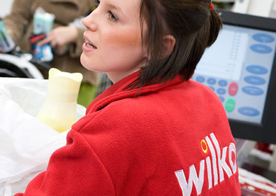 The new Wilkos staff uniform