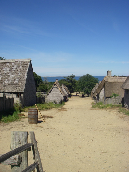 The Beautiful simplicity of Plimouth Plantation - an historically accurate town from our past