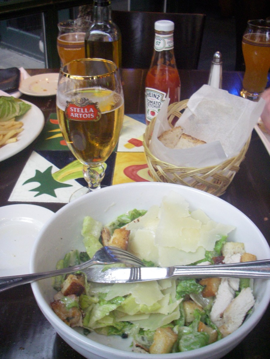 The salad that beat me - easily!