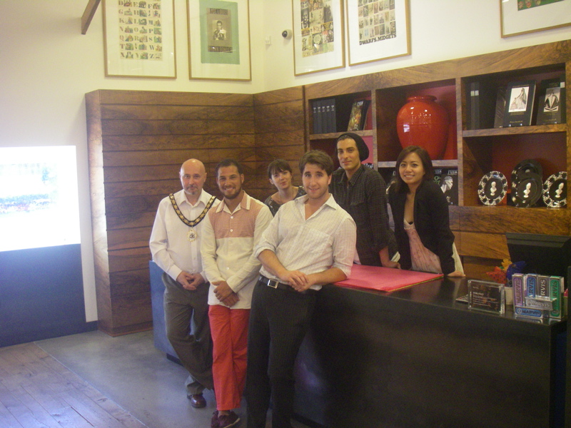 The Sheriff and the team at Paul Smith LA