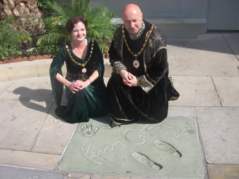 The Sheriff, his Lady and Kevin Costner