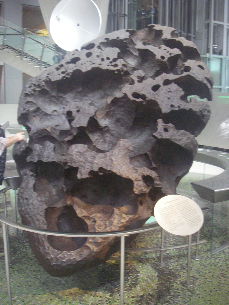 The WiIlamette Meteorite which weighs 15.5 tons