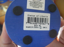 Which is obviously easy to confuse with the statue of Liberty