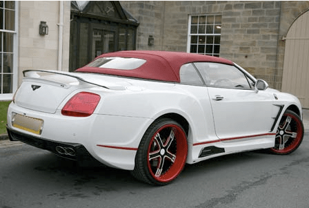 The Bentley that Stephen Ireland 'customised' for his girlfriend - Class, pure class