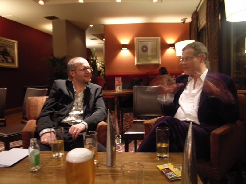 Simon gesticulating - Part One