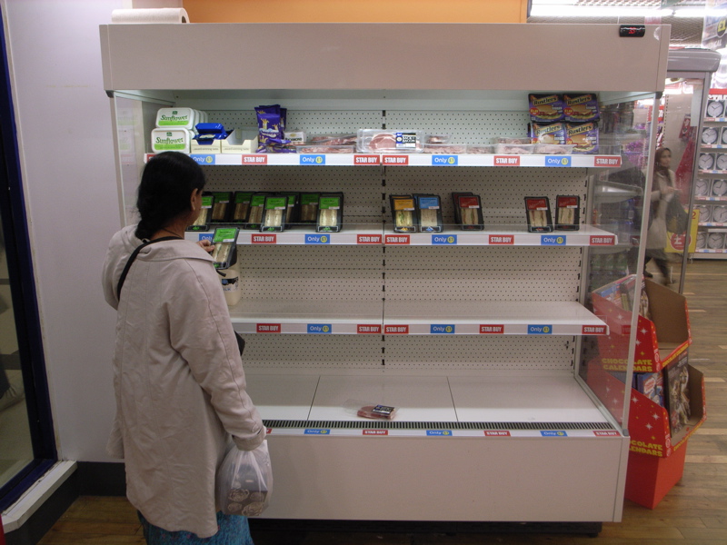 Is £1 the new battleground - Judging by their hideous sandwiches, I think not!