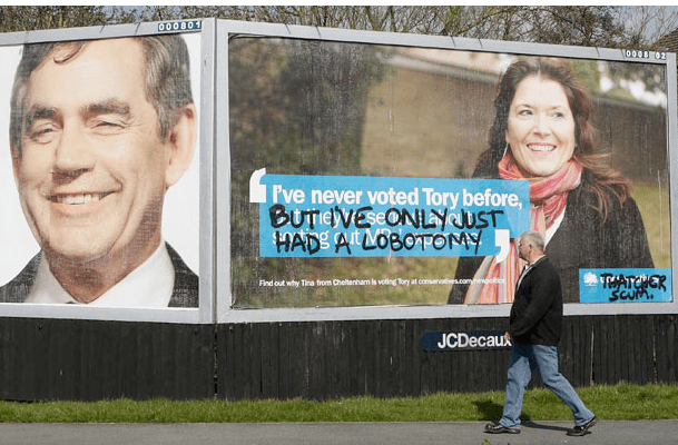 I really don't want top get too political on here, but I  did think this was an example of this art at it's finest.  