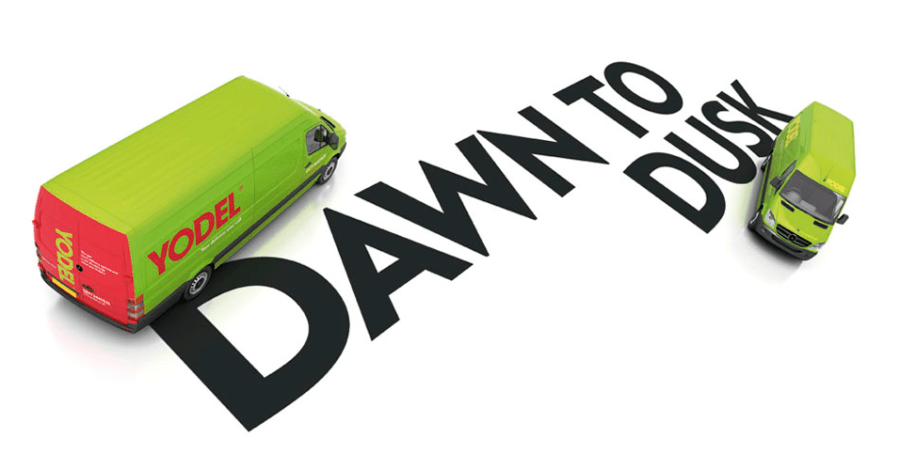 Yodel - Dawn to dusk - bringing the brand to life