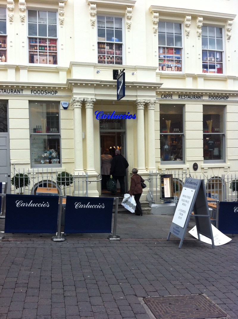 Carluccio's Nottingham - Lovely simple, light, airy, friendly, tasty, Italian food