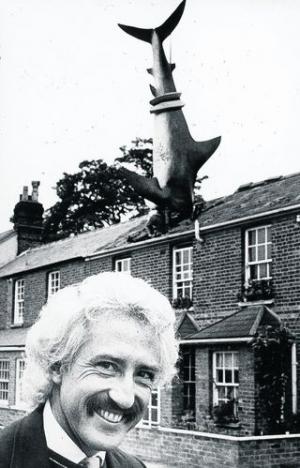 The Shark in the roof in Headington, Oxford