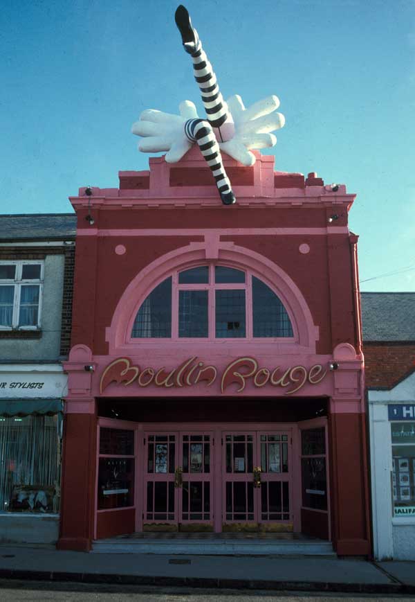 The Moulin Rouge Cinema in Oxford - Sadly no more, but the legs were amazing