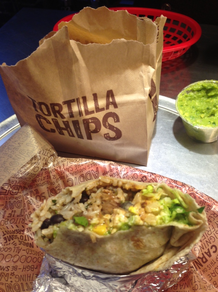 Chipotle Burrito - One of the nicest things I have ever eaten