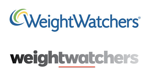 Weightwatchers logo - before and after - This may make you feel a bit of a twat