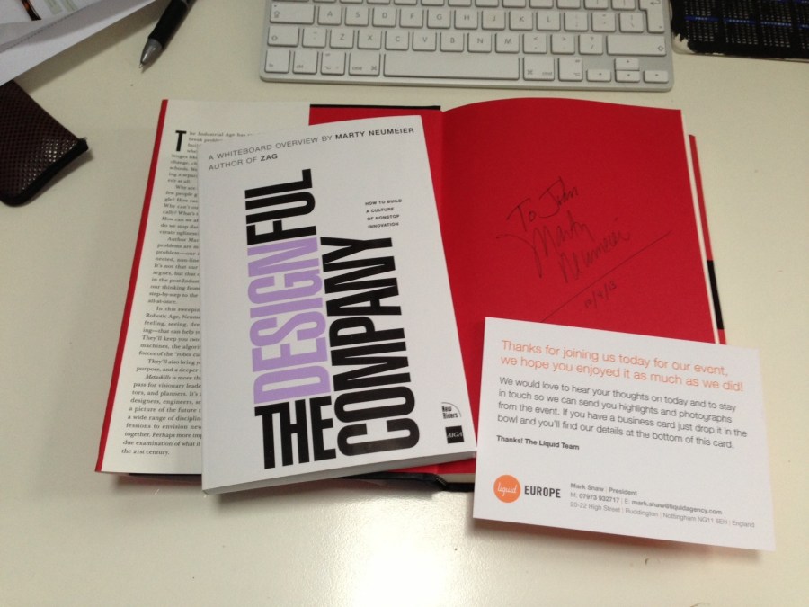 The books by Marty Neumeier