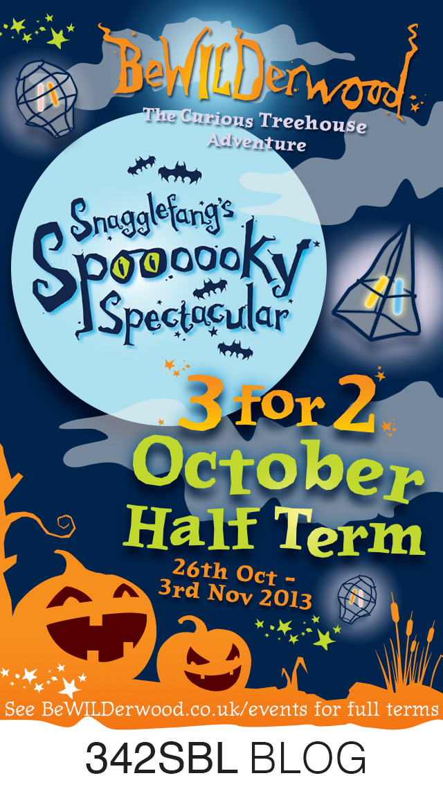 Johnny Lyle - BeWILDerwood 3 for 2 October half term 2013