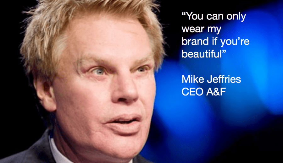 Mike Jeffries A&F Messed up his own company - Couldn't have happened to a nicer bloke