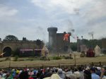 Big explosions at the secret of the lance at Puy du Fou