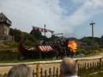 huge explosions at the Viking show at Puy du Fou
