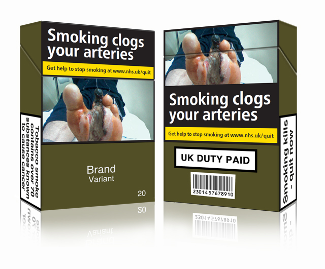 Plain packaging for Cigarettes in the UK