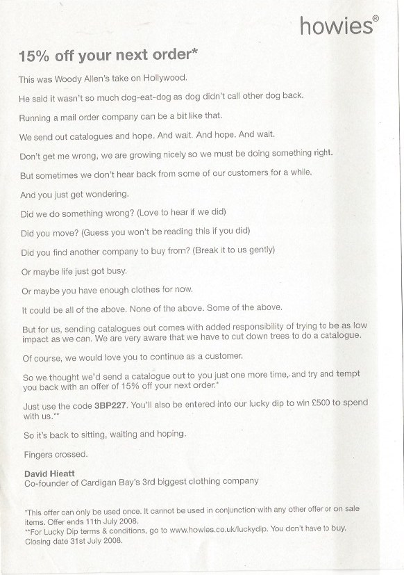 I just have enough stuff thanks